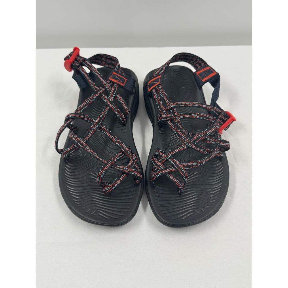Chaco Black Red Strappy Adjustable Sandals‎ Unisex US W7